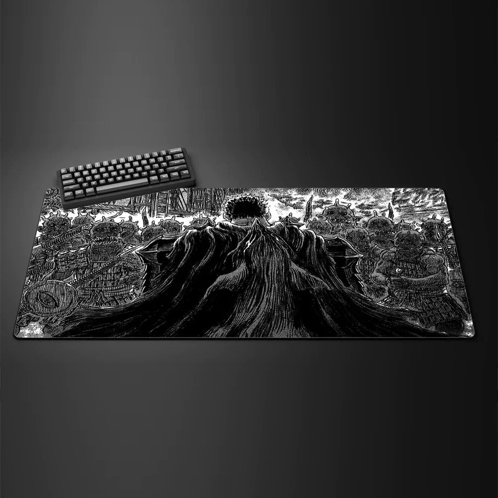 Mouse Pad Computer Gaming Accessories Varmilo Keyboard MousePad CS GO LOL Mouse mat Berserk Guts Anime Dywan Gamer Desk mat