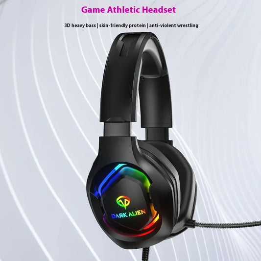 EKSA E1000 Gaming Headset, 7.1 Surround Sound RGB USB Headphones for PC PS4 PS5