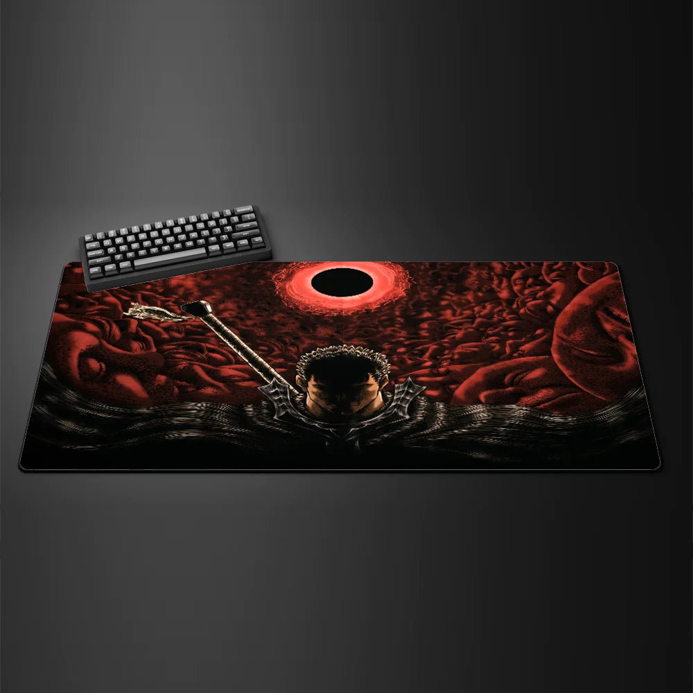 Mouse Pad Computer Gaming Accessories Varmilo Keyboard MousePad CS GO LOL Mouse mat Berserk Guts Anime Dywan Gamer  Desk mat