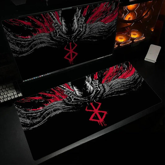 Mouse Pad Computer Gaming Accessories Varmilo Keyboard MousePad CS GO LOL Mouse mat Berserk Guts Anime Dywan Gamer  Desk mat
