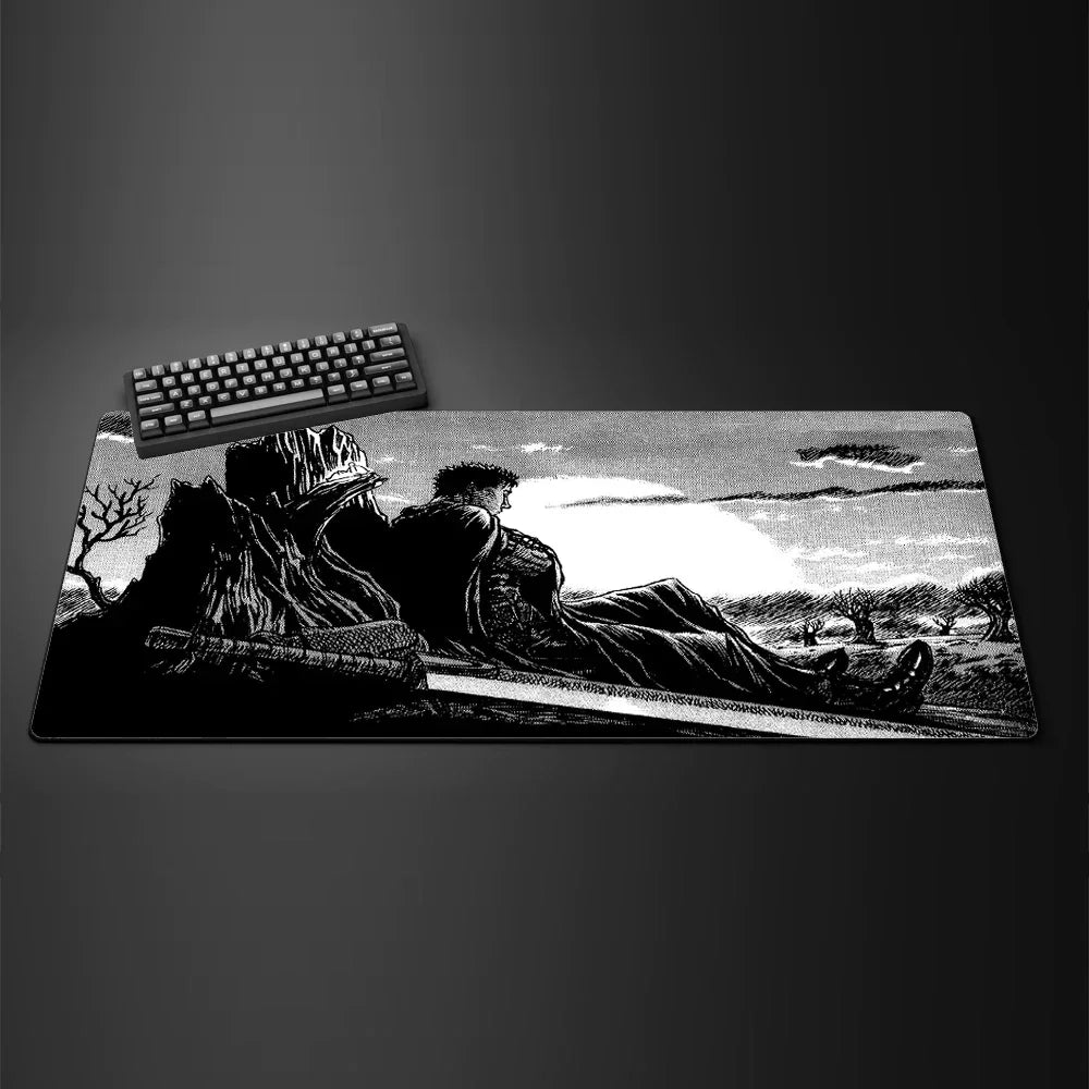 Mouse Pad Computer Gaming Accessories Varmilo Keyboard MousePad CS GO LOL Mouse mat Berserk Guts Anime Dywan Gamer  Desk mat